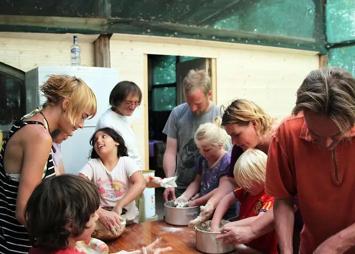 مكان تخييم Camping Le P'tit Bonheur